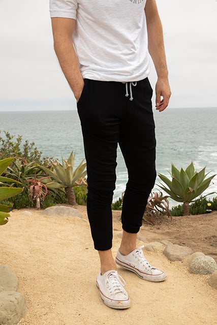 French Terry Pullover Jogger Set main image 1