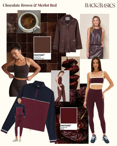 The Colors of the Season: Burgundy & Chocolate