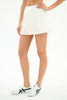 SHIRA WOVEN PLEATED SKORT