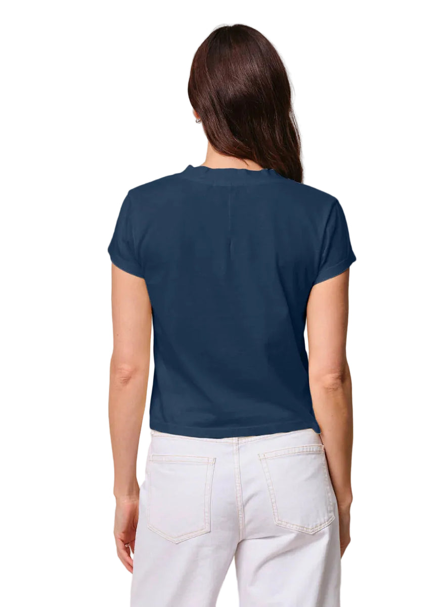 Cloud Jersey Short Sleeve V-Neck Tee – Back 2 Basics
